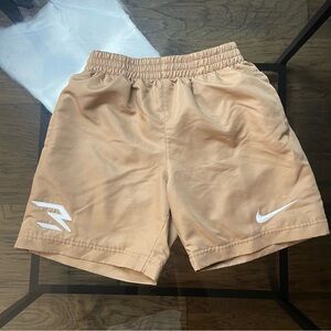 Khaki Nike Boys Shorts